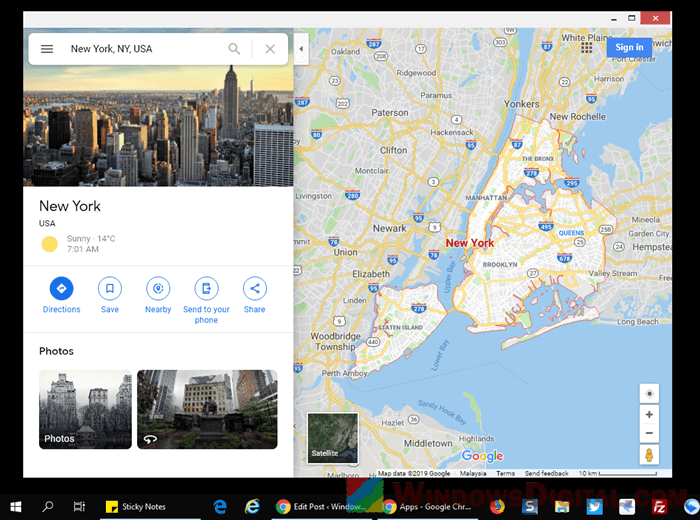 google maps not working for mac